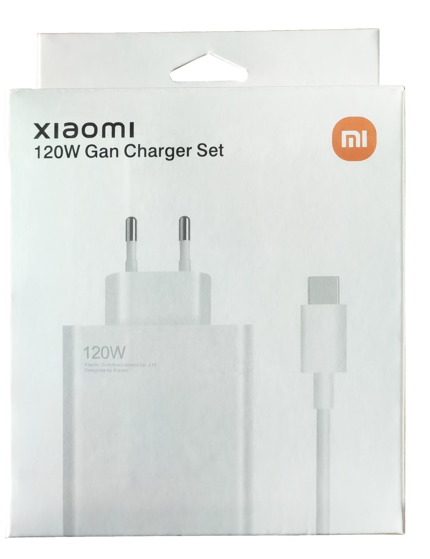 Chargeur Xiaomi Mi Turbo 120W Type-C Adaptateur secteur PD Charge rapide  Compatible avec iPhone iPad Xiaomi Huawei Ordinateur portable Emballé avec  un câble USB vers Type-C Chargeur rapide 