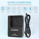 Panasonic DE-A98 Akku-Ladegerät für DMW-BLG10 / DMW-BLE9 – LUMIX Kamera-Ladestation