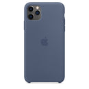 Apple Coque en silicone (iPhone 11 Pro Max) Bleu Alaska