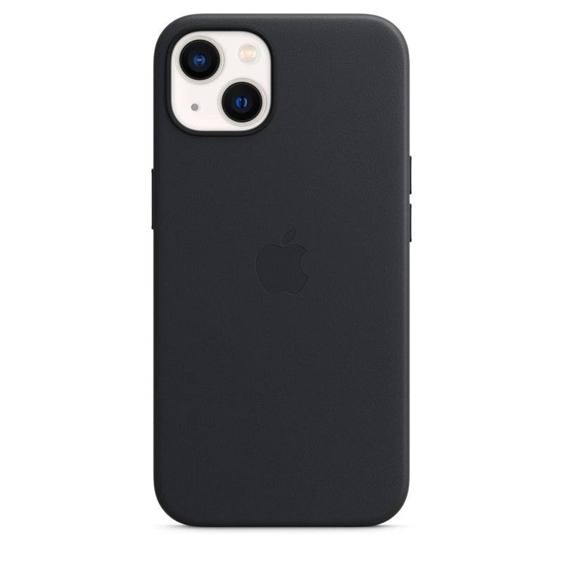 Apple Leder Case mit MagSafe (iPhone 13) Mitternacht