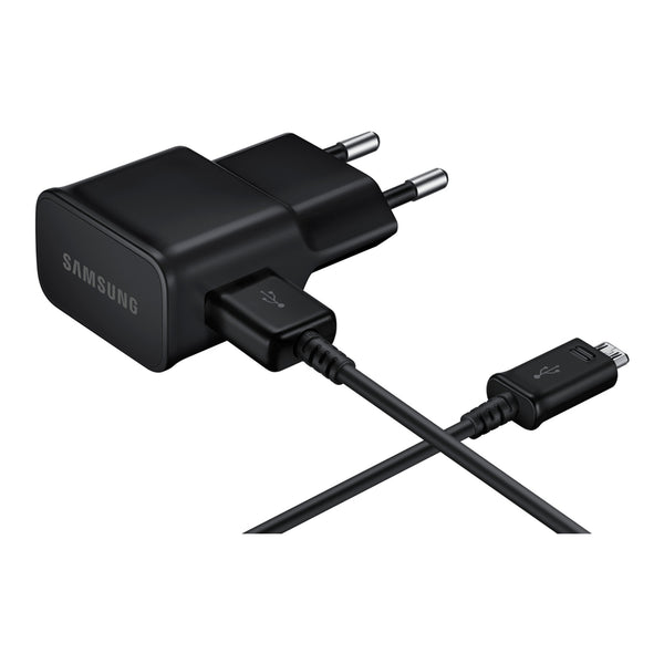 Chargeur Samsung EP-TA12 + câble micro USB noir