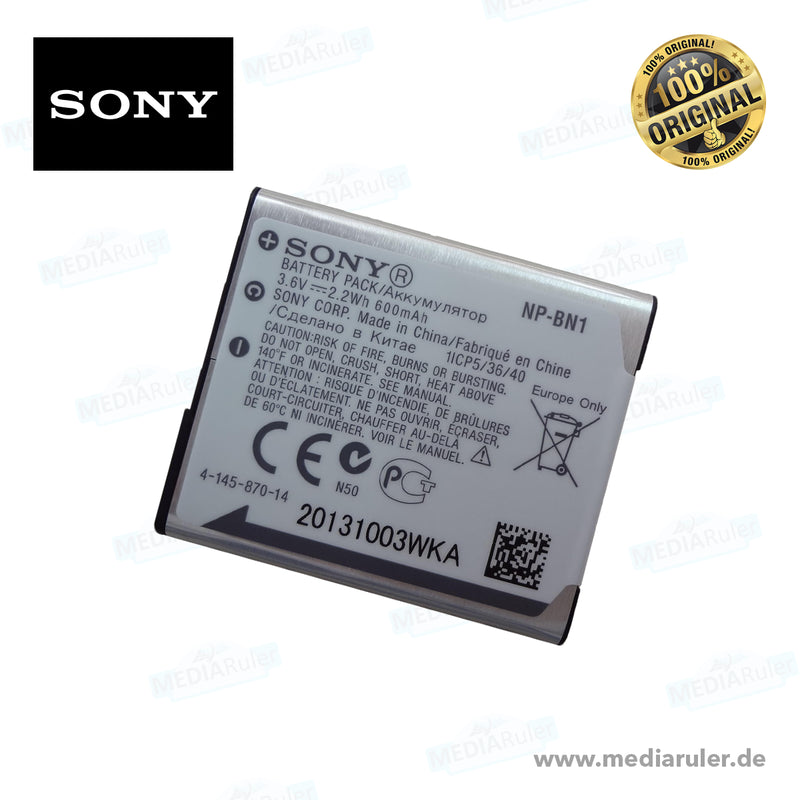 Sony NP-BN1 Li-Ion Akku 3,6V 600mAh
