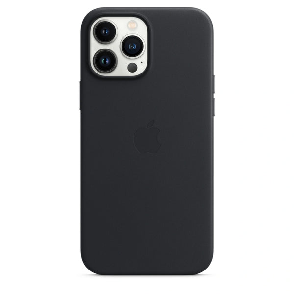 Apple Leder Case mit MagSafe (iPhone 13 Pro Max) Mitternacht
