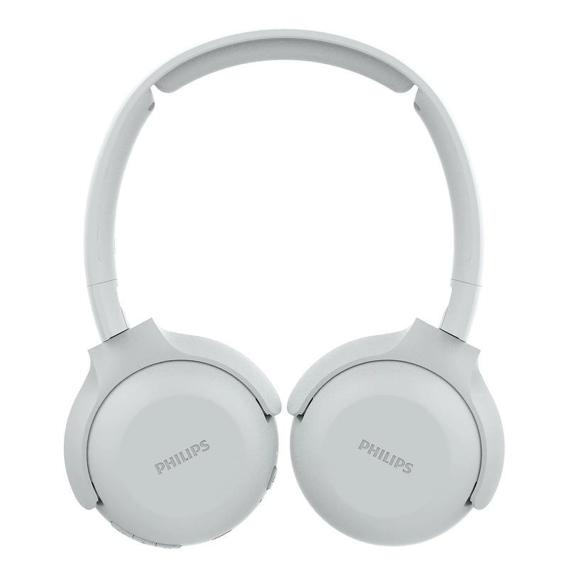 Philips TAUH202WT/00 On-ear Kopfhörer Bluetooth Weiß (Kabellos, Weiche Ohrpolster, Mikrofon, Faltbar)