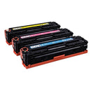 HP Original 131A Toner Cyan, Magenta, Gelb 3er Set Tripack (U0SL1AM)