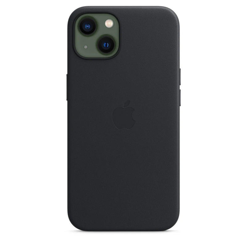 Apple Leder Case mit MagSafe (iPhone 13) Mitternacht