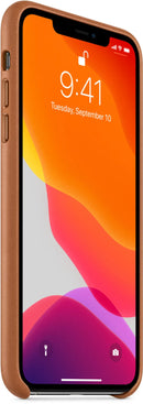 Apple Leder Case (iPhone 11 Pro Max) Sattelbraun