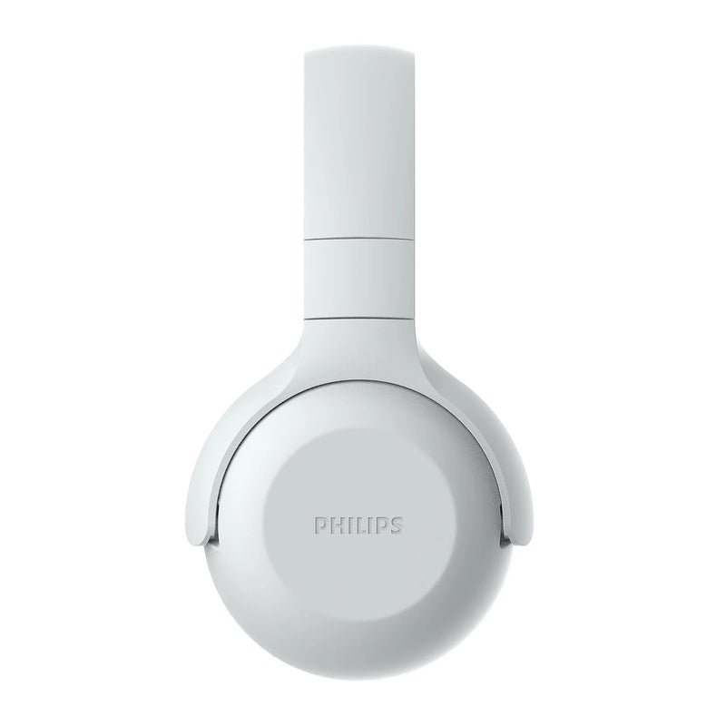 Philips TAUH202WT/00 On-ear Kopfhörer Bluetooth Weiß (Kabellos, Weiche Ohrpolster, Mikrofon, Faltbar)
