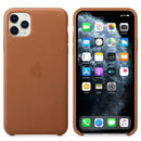 Apple Leder Case (iPhone 11 Pro Max) Sattelbraun