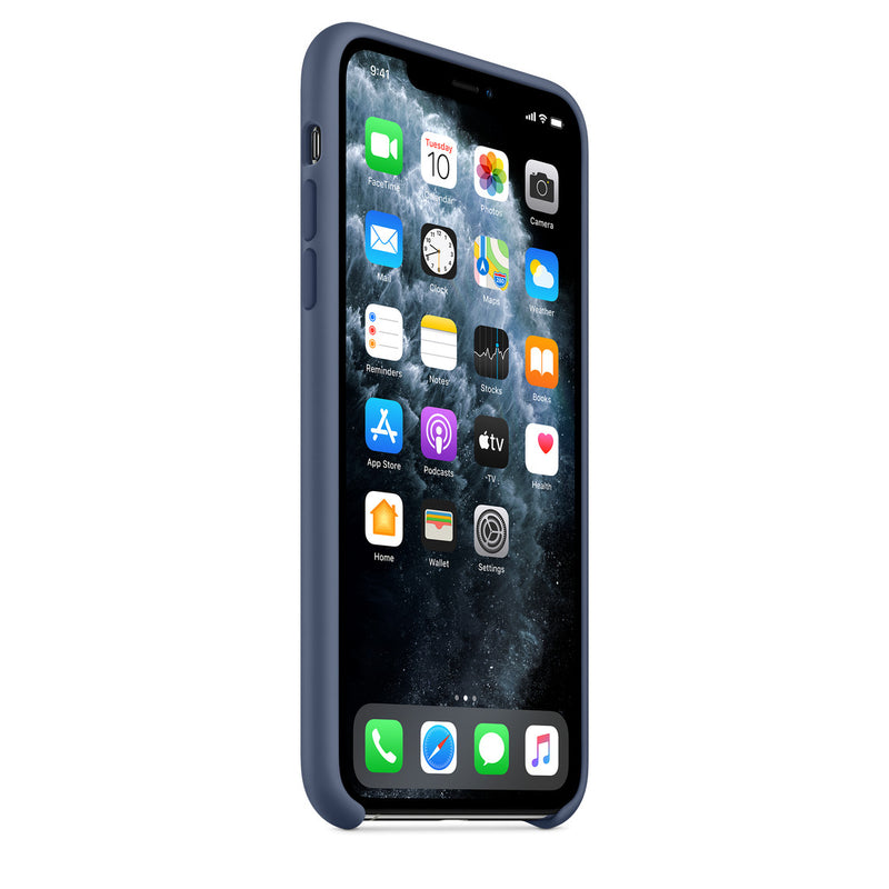 Apple Silikon Case (iPhone 11 Pro Max) Alaska Blau