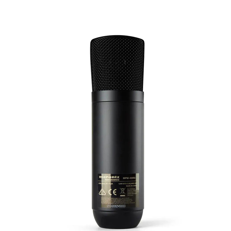 Marantz MPM-4000U USB-Podcasting-Mikrofon mit integriertem Mischpult und Kopfhörerausgang
