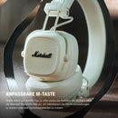 Marshall Major V On-Ear-Kopfhörer Bluetooth Cream