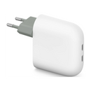 Google Pixel Flex Dual Port 67W USB‑C Schnellladegerät Universal, Snow