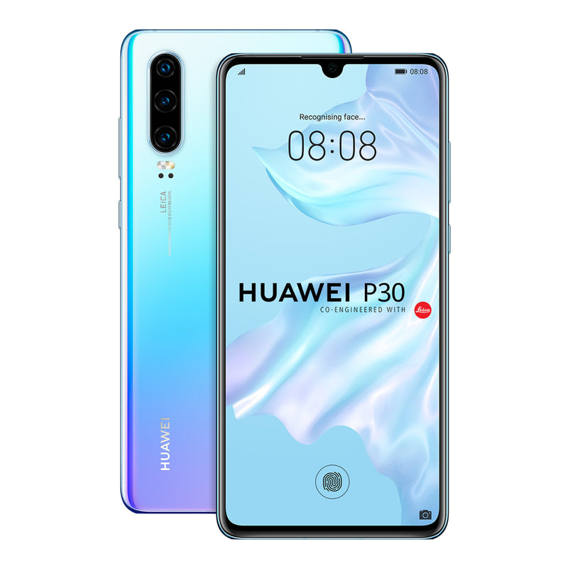 Huawei P30 6GB 128GB Dual SIM Smartphone Breathing Crystal NOUVEAU OVP