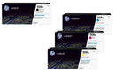 HP Original 508A Toner schwarz, cyan, magenta, gelb (CF360A, CF361A, CF362A, CF363A) 4er Set Multipack