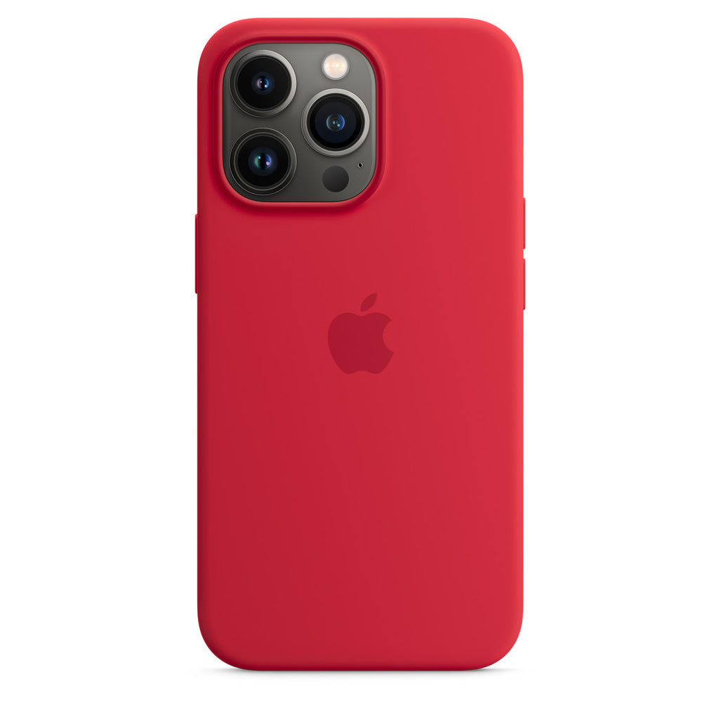 Apple Coque en silicone avec MagSafe (iPhone 13 Pro) Rouge (PRODUCT)RE
