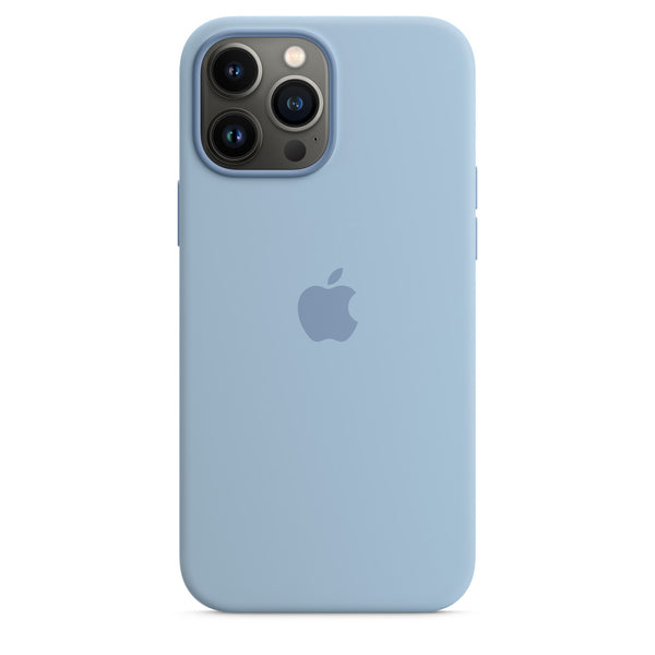 Apple Coque en silicone avec MagSafe (iPhone 13 Pro Max) Bleu brume