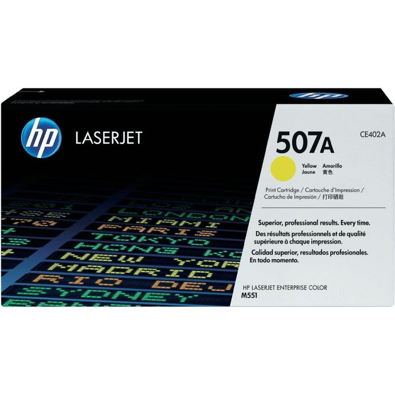 Toner jaune HP authentique 507A (CE402A)