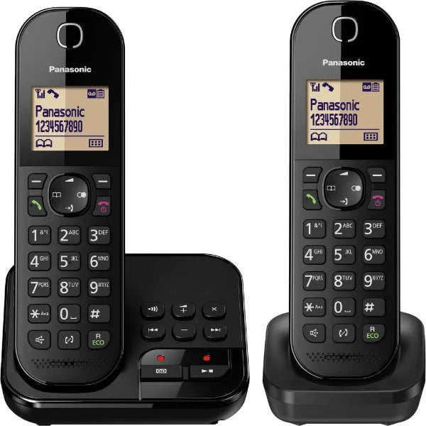 Panasonic KX-TGC422GB DECT Schnurlostelefon (schwarz)