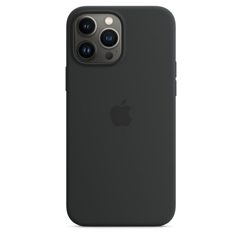 Apple Coque en silicone avec MagSafe (iPhone 13 Pro Max) Minuit