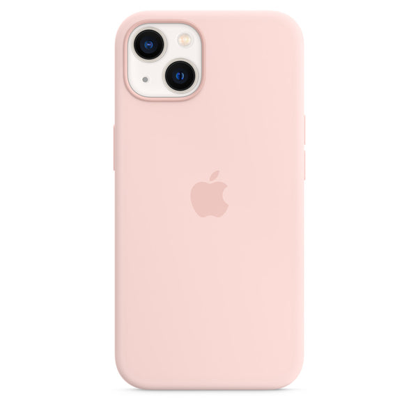 Apple Coque en silicone avec MagSafe (iPhone 13) Rose citron