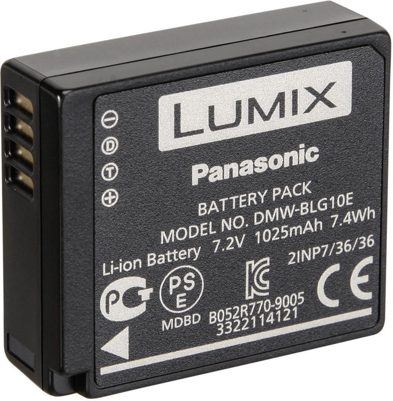Batterie rechargeable Panasonic DMW-BLG10E Lithium-Ion (Li-Ion) 7.2V 1025mAh