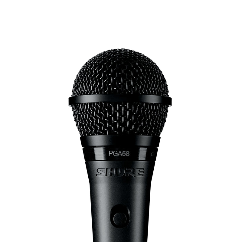 Shure PGA58 XLR Dynamisches Gesangsmikrofon mit Nierencharakteristik