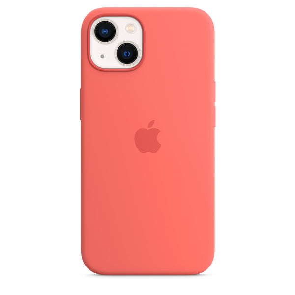 Apple Silikon Case mit MagSafe (iPhone 13) Pink Pomelo