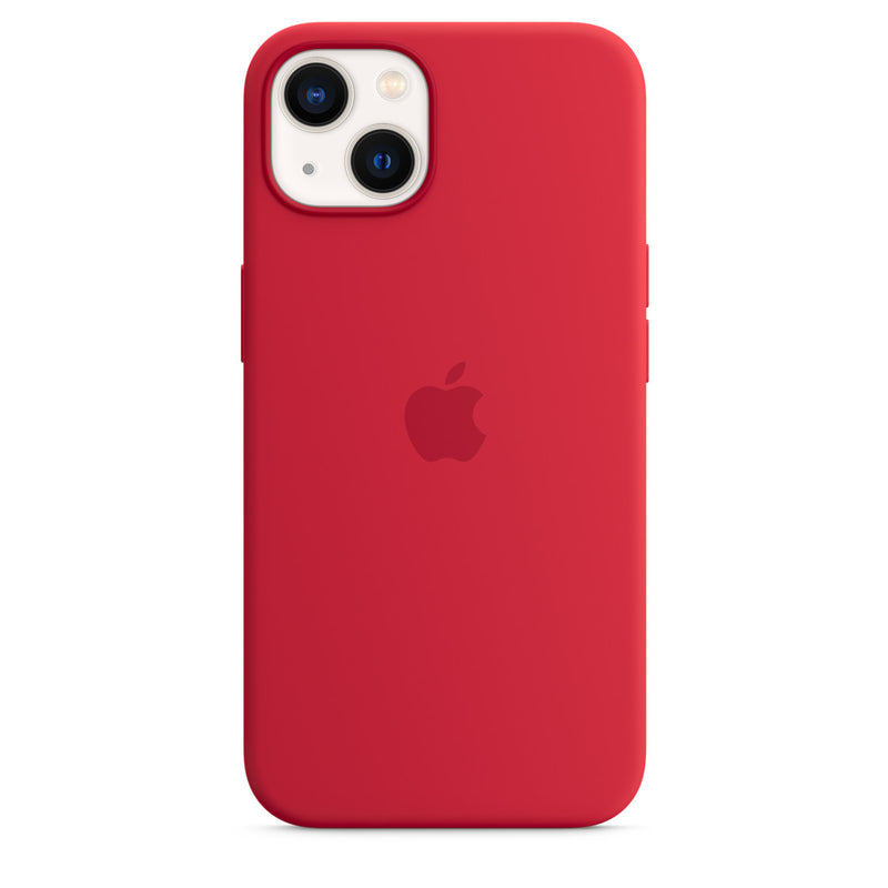 Apple Coque en silicone avec MagSafe (iPhone 13) Rouge