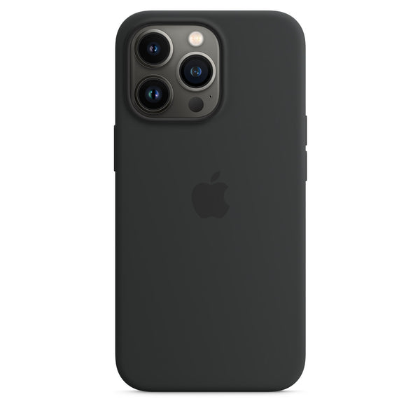 Apple Coque en silicone avec MagSafe (iPhone 13 Pro) Minuit