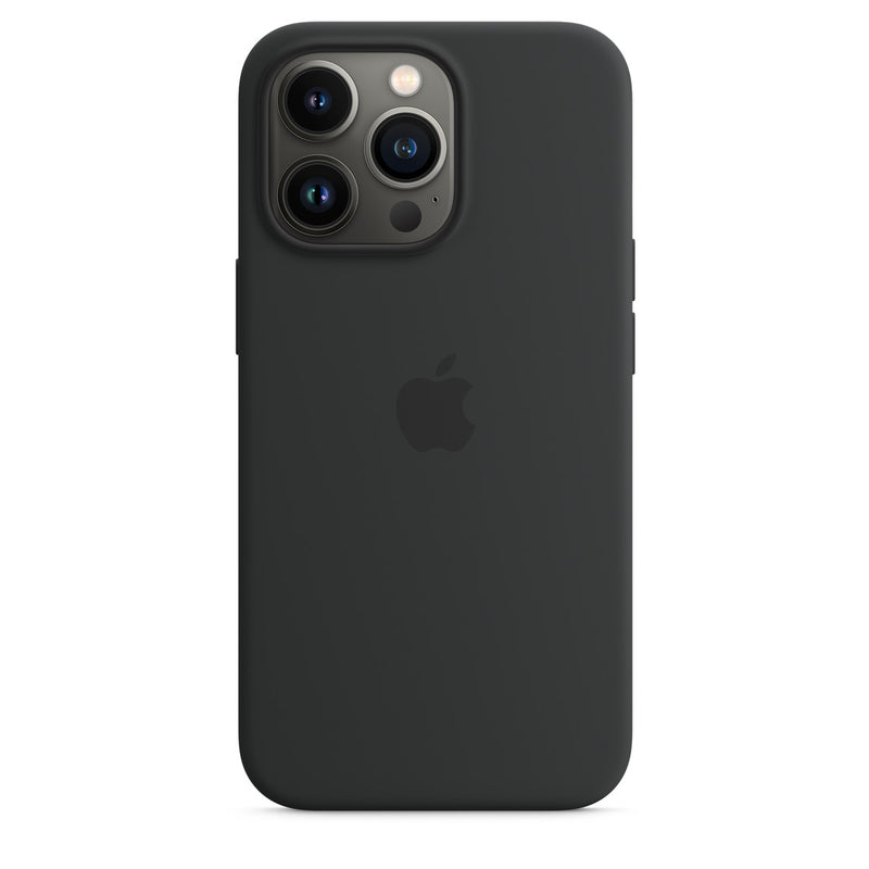 Apple Coque en silicone avec MagSafe (iPhone 13 Pro) Minuit