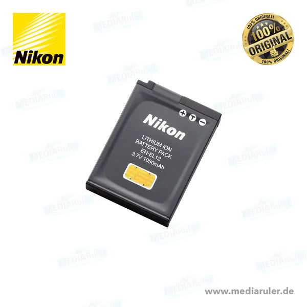 Nikon EN-EL12 Li-Ion Akku 3,7V 1050mAh