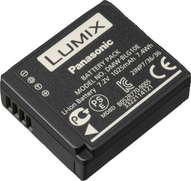 Batterie rechargeable Panasonic DMW-BLG10E Lithium-Ion (Li-Ion) 7.2V 1025mAh