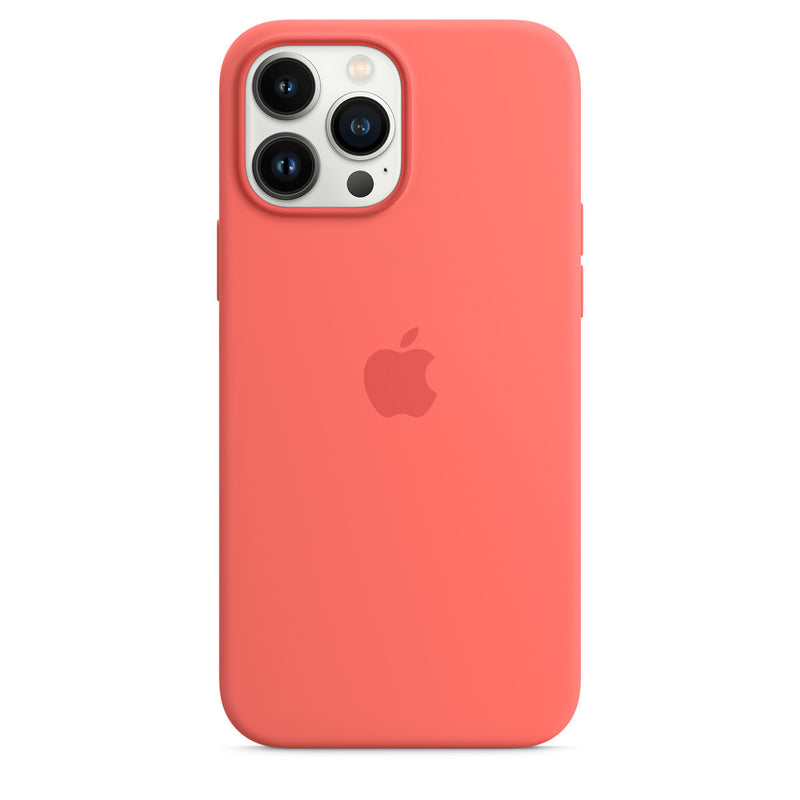 Apple Silikon Case mit MagSafe (iPhone 13 Pro Max) Pink Pomelo