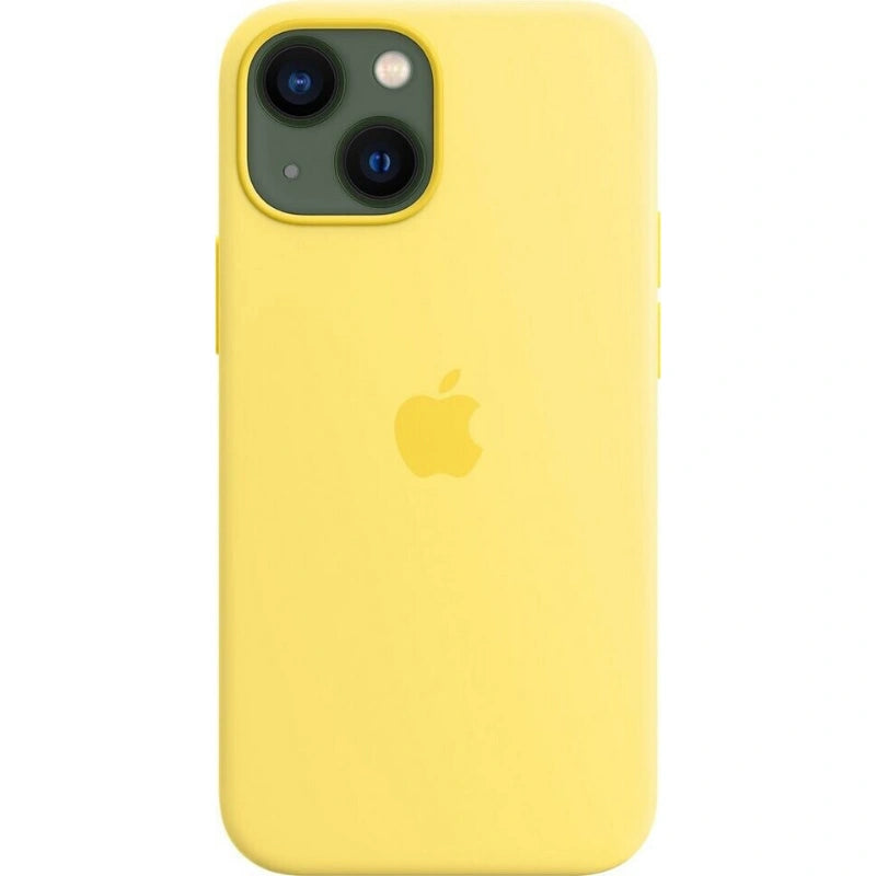 Apple Silikon Case mit MagSafe (iPhone 13 mini) Zitronenschale