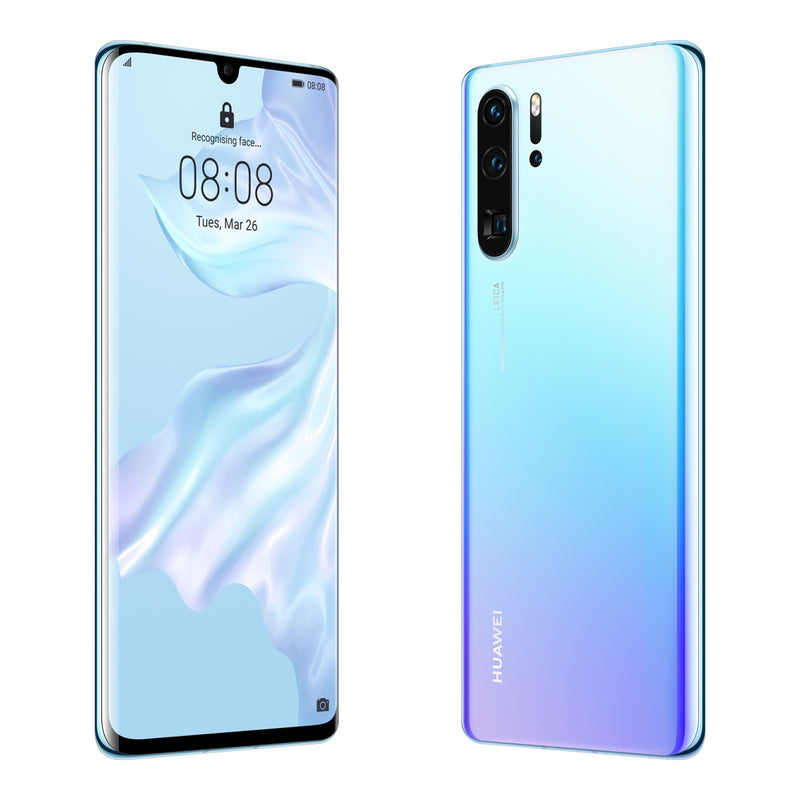 Huawei P30 Pro 8GB 128GB Dual SIM Smartphone Breathing Crystal NEU OVP