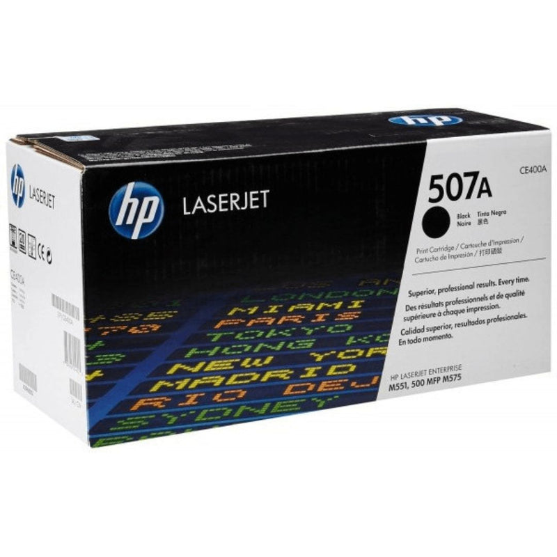 Toner noir d'origine HP 507A (CE400A)