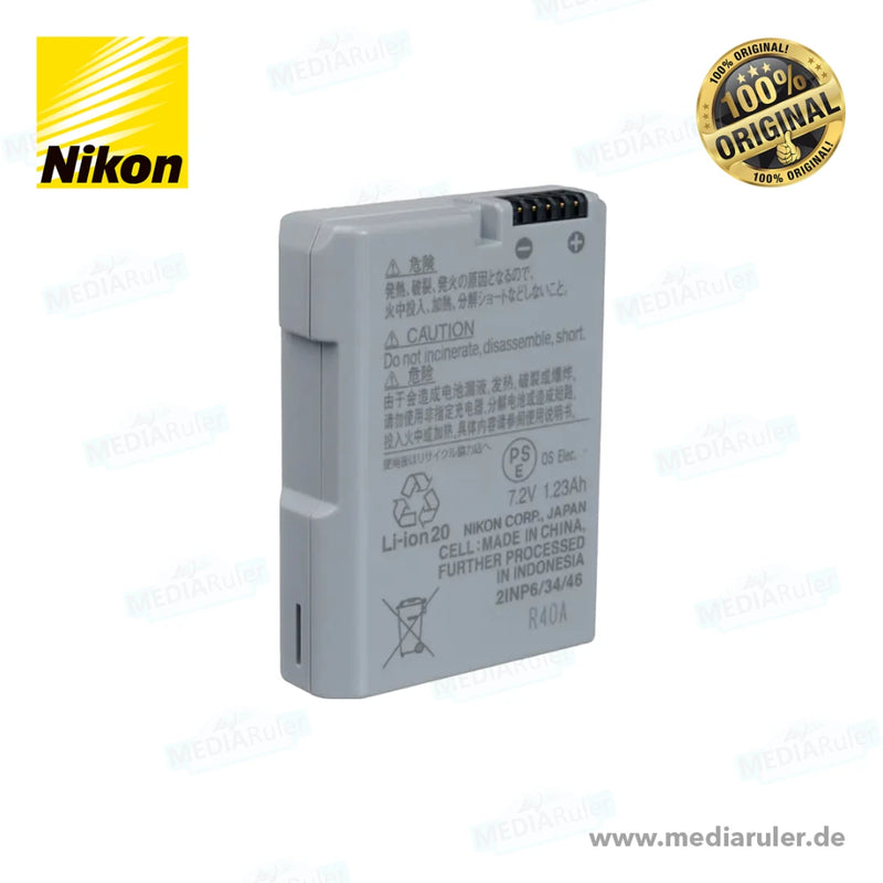 Batterie Nikon EN-EL14a Li-Ion 7.2V 1230mAh