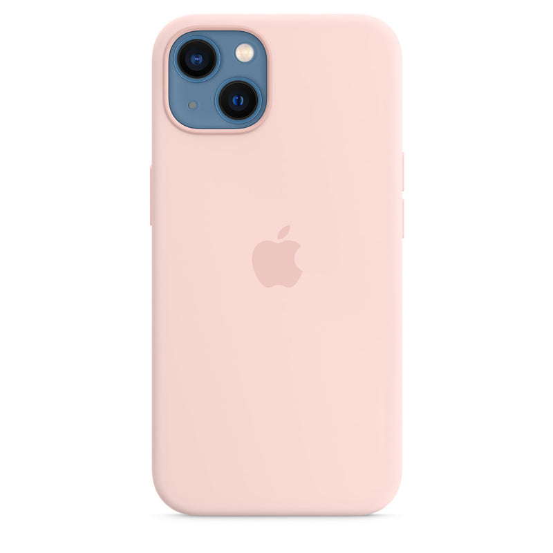 Apple Silikon Case mit MagSafe (iPhone 13) Kalkrosa
