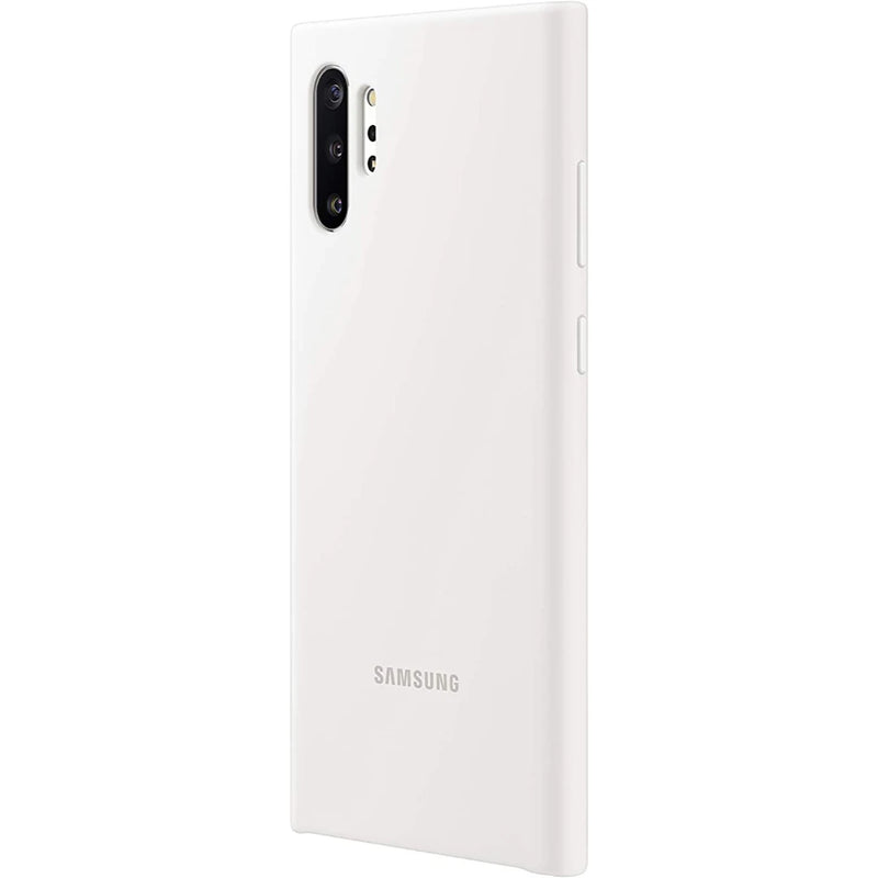 Samsung Silicone Cover für Galaxy Note 10+ / Note 10 5G weiß