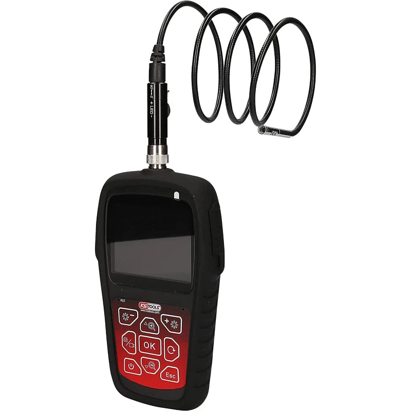 KS Tools 550.7500 HD-Videoskop-Satz Ø 6,0 mm 0° und 90° Frontkamera-Sonde, umschaltbar