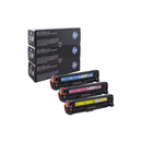 HP Original 305A Toner cyan, magenta, gelb (CF370AM) 3er Set Dreierpack