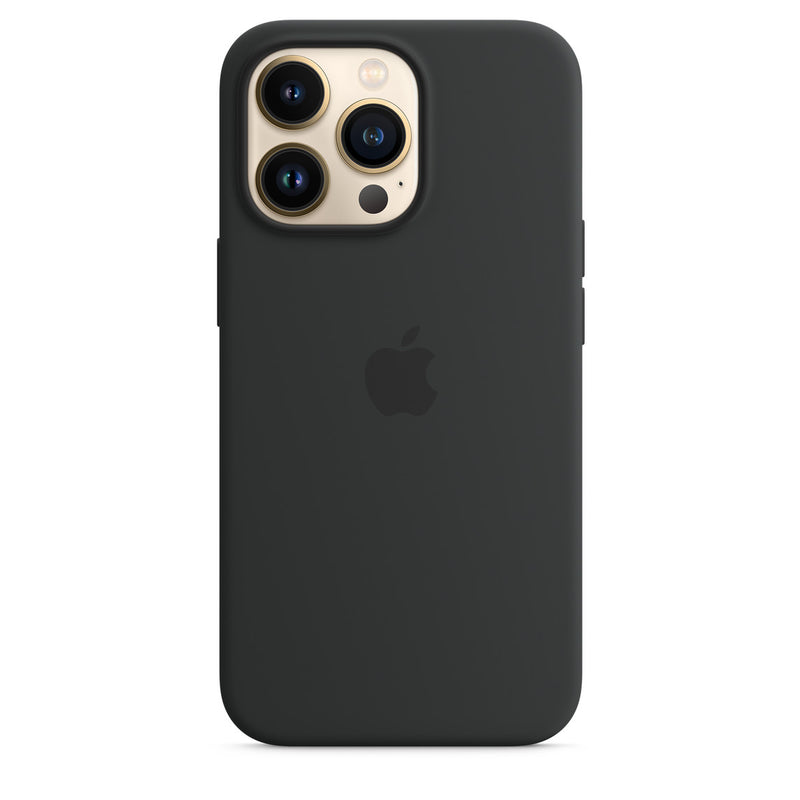 Apple Coque en silicone avec MagSafe (iPhone 13 Pro) Minuit