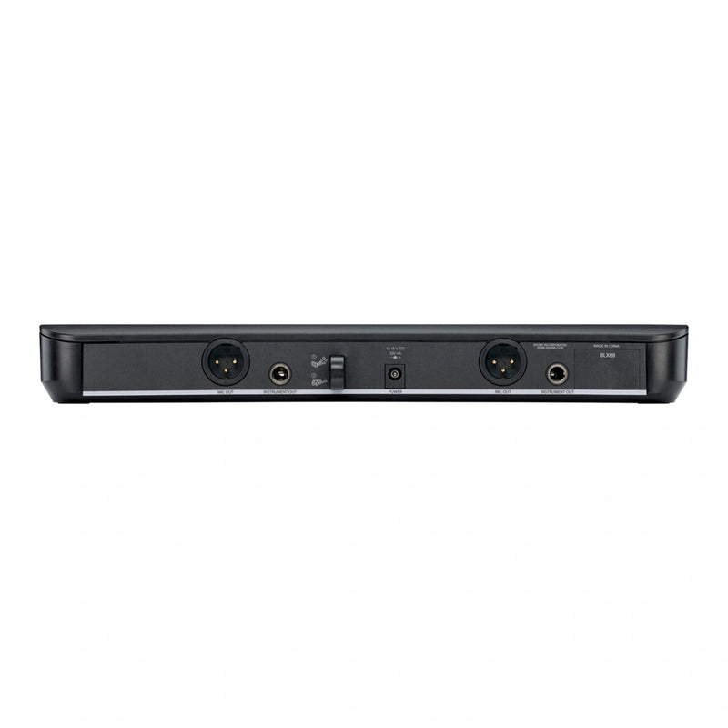 Shure BLX288/PG58 Dual Funksystem mit PG58 Mikrofonen und Doppelempfänger M17