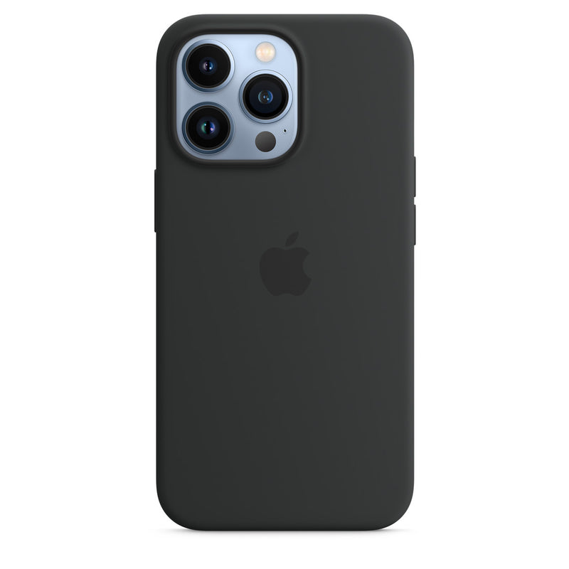 Apple Coque en silicone avec MagSafe (iPhone 13 Pro) Minuit