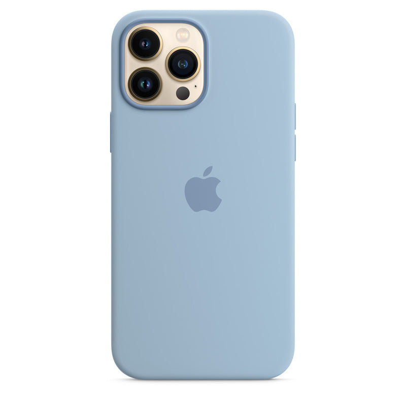 Apple Coque en silicone avec MagSafe (iPhone 13 Pro Max) Bleu brume