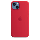 Apple Silikon Case mit MagSafe (iPhone 13) Rot