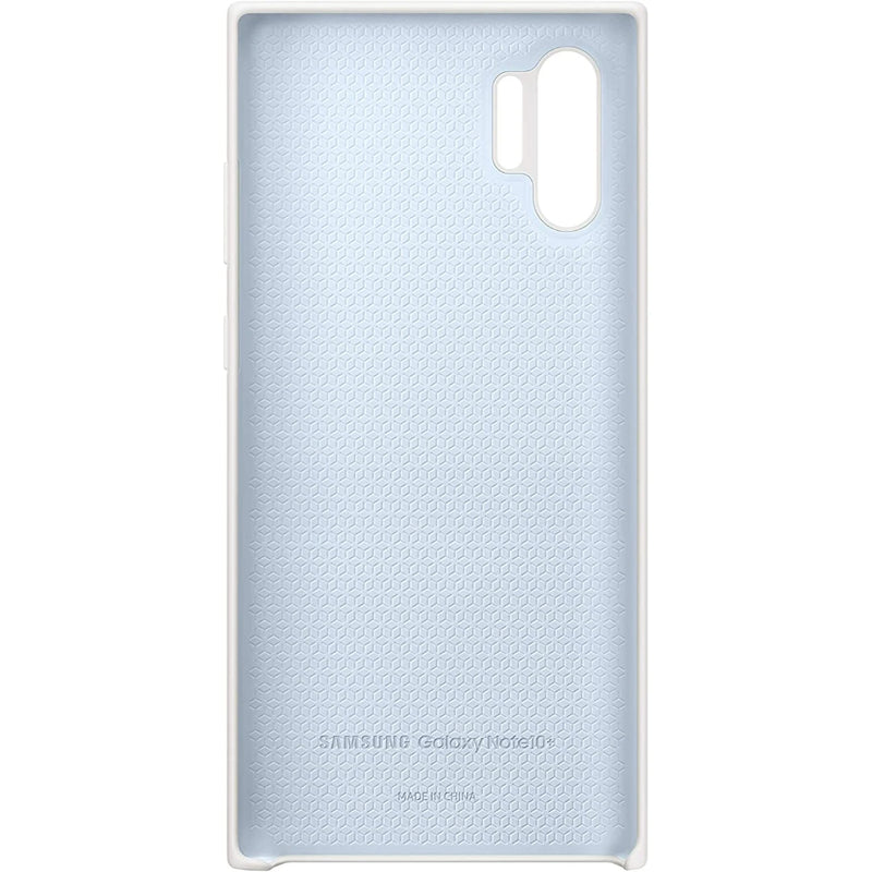 Samsung Coque en silicone pour Galaxy Note 10+ / Note 10 5G blanc