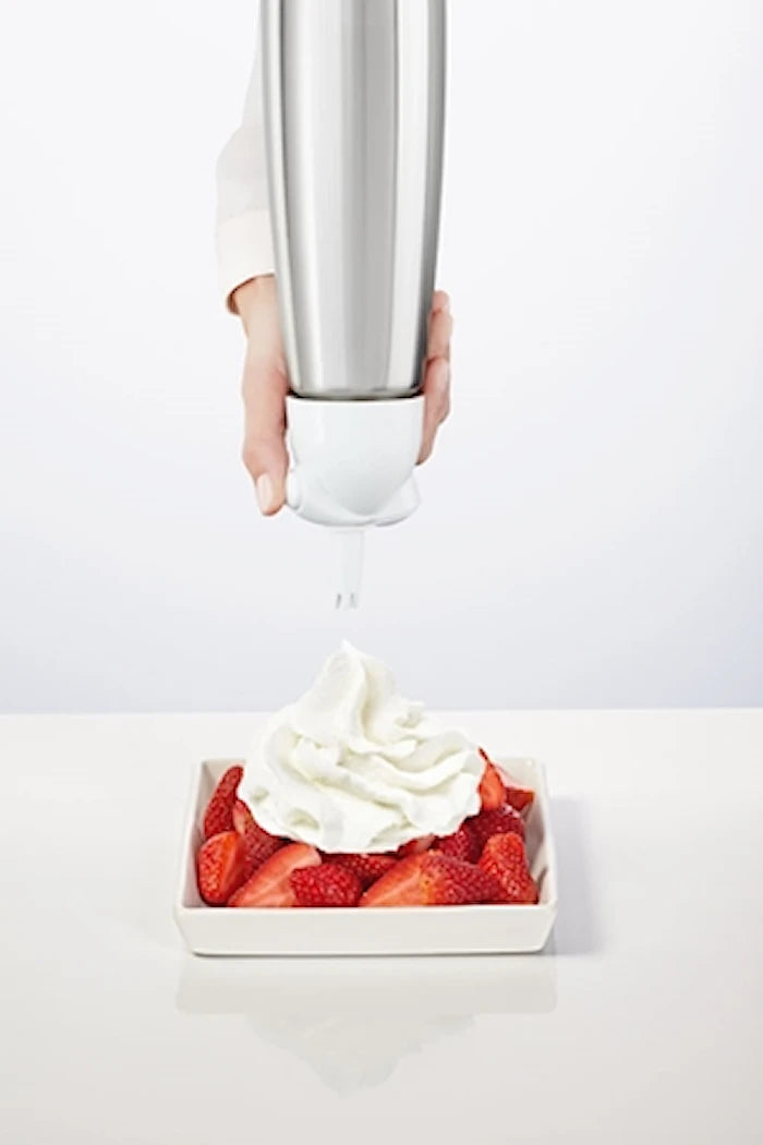 iSi Easy Whip Plus 0,5l 1540 Sahnebereiter Edelstahl Weiß