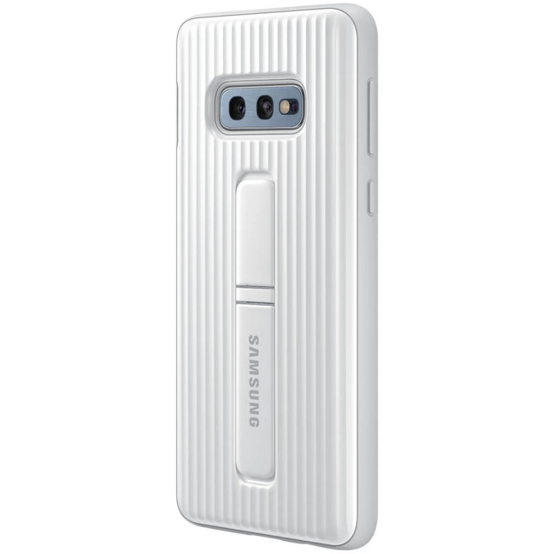 Samsung Housse de protection debout pour Galaxy S10e blanc